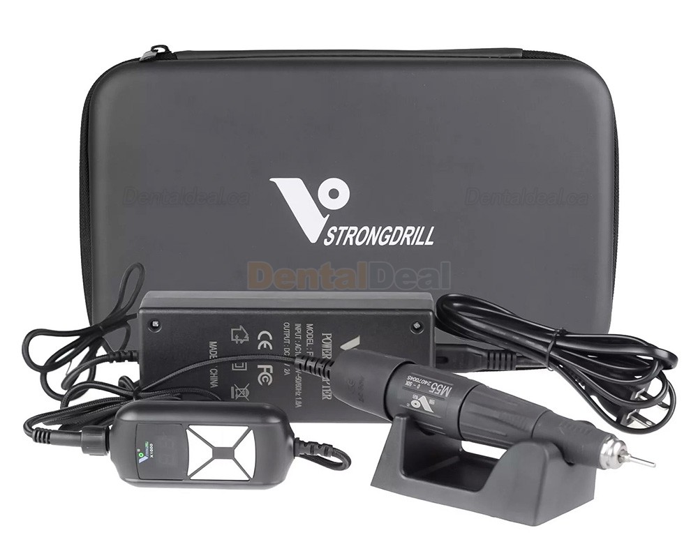 StrongDrill M55 Dental Electric Micromotor Polisher 50K RPM Handpiece